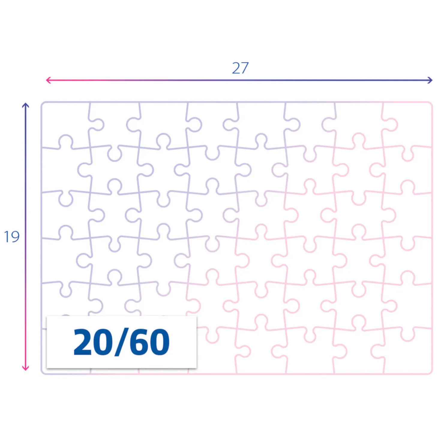 Clementoni Legpuzzel Paw Patrol, 2x60st.