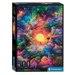 Clementoni Legpuzzel Psyschedelic Jungle Sunrise Colorboom, 500st.
