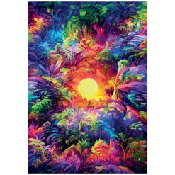 Clementoni Legpuzzel Psyschedelic Jungle Sunrise Colorboom, 500st.