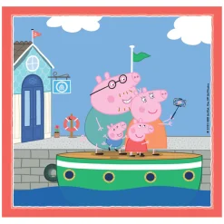 Clementoni Legpuzzel Super Color Vierkant Peppa Pig, 3x48st.