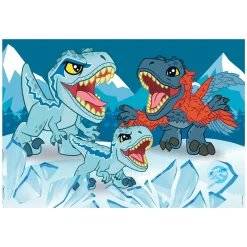 Clementoni Legpuzzel Super Color Jurassic World, 2x20st.