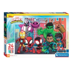 Clementoni Legpuzzel Super Color Maxi Spidey, 24st.