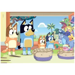 Clementoni Legpuzzel Super Color Bluey, 2x20st.