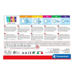 Clementoni Legpuzzel Super Color Vierkant Gabby's Poppenhuis, 3x48st.