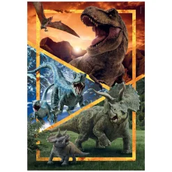 Clementoni Legpuzzel Super Color Jurassic World, 104st.