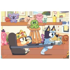 Clementoni Legpuzzel Super Color Bluey, 2x60st.