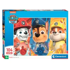 Clementoni Legpuzzel Super Color PAW Patrol Close Up, 104st.