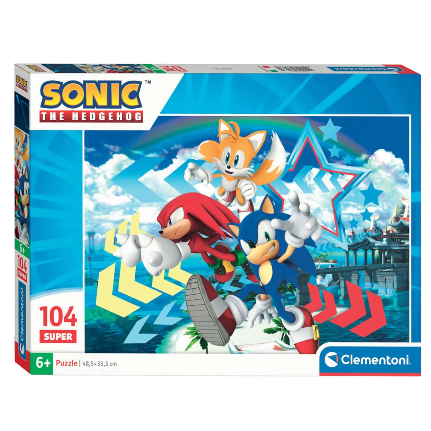 Clementoni Legpuzzel Super Sonic, 104st.