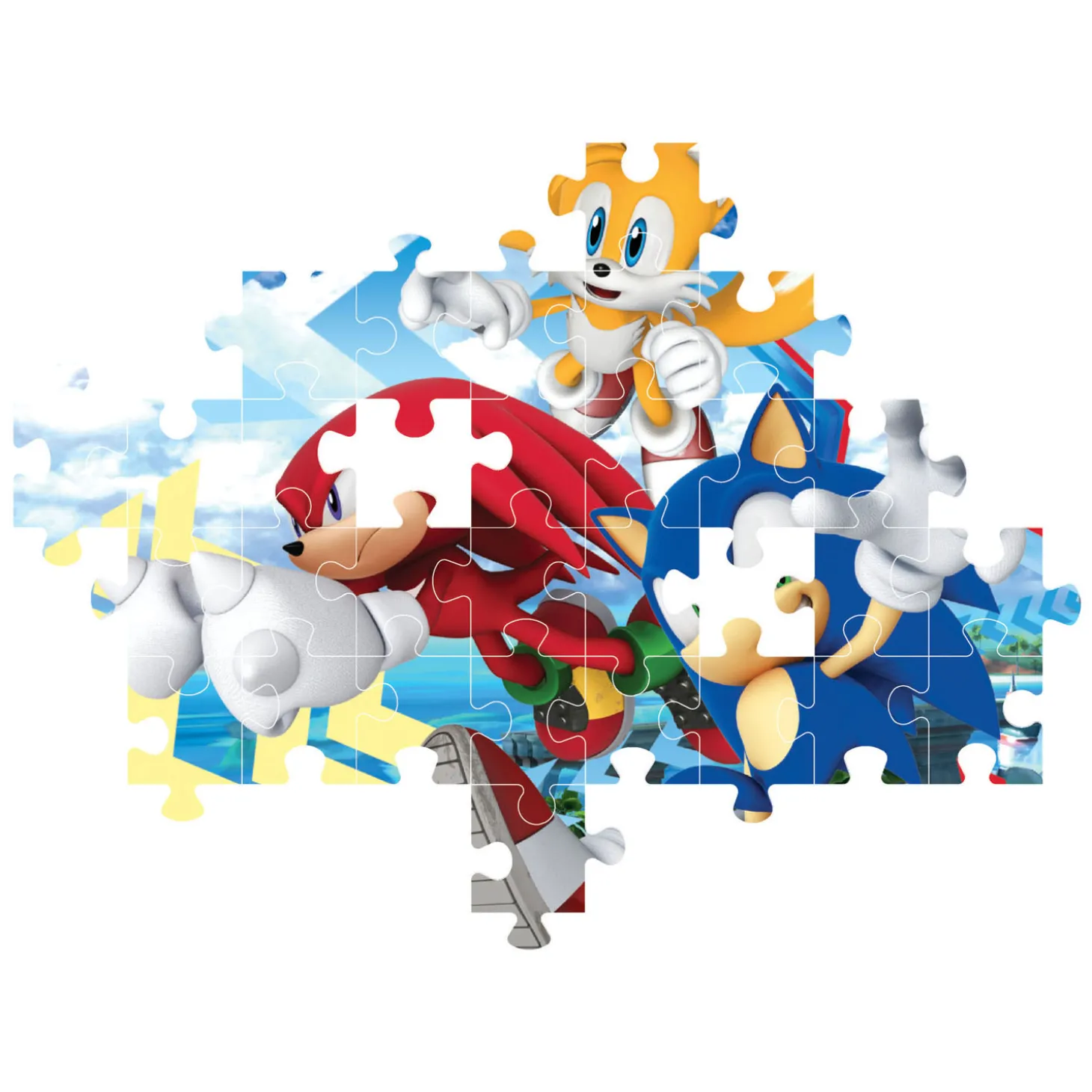 Clementoni Legpuzzel Super Sonic, 104st.