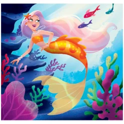 Clementoni Legpuzzel Super Color Vierkant Fantasie, 3x48st.