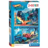 Clementoni Legpuzzel Super Color Hot Wheels, 2x60st.