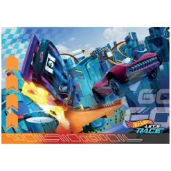 Clementoni Legpuzzel Super Color Hot Wheels, 2x60st.