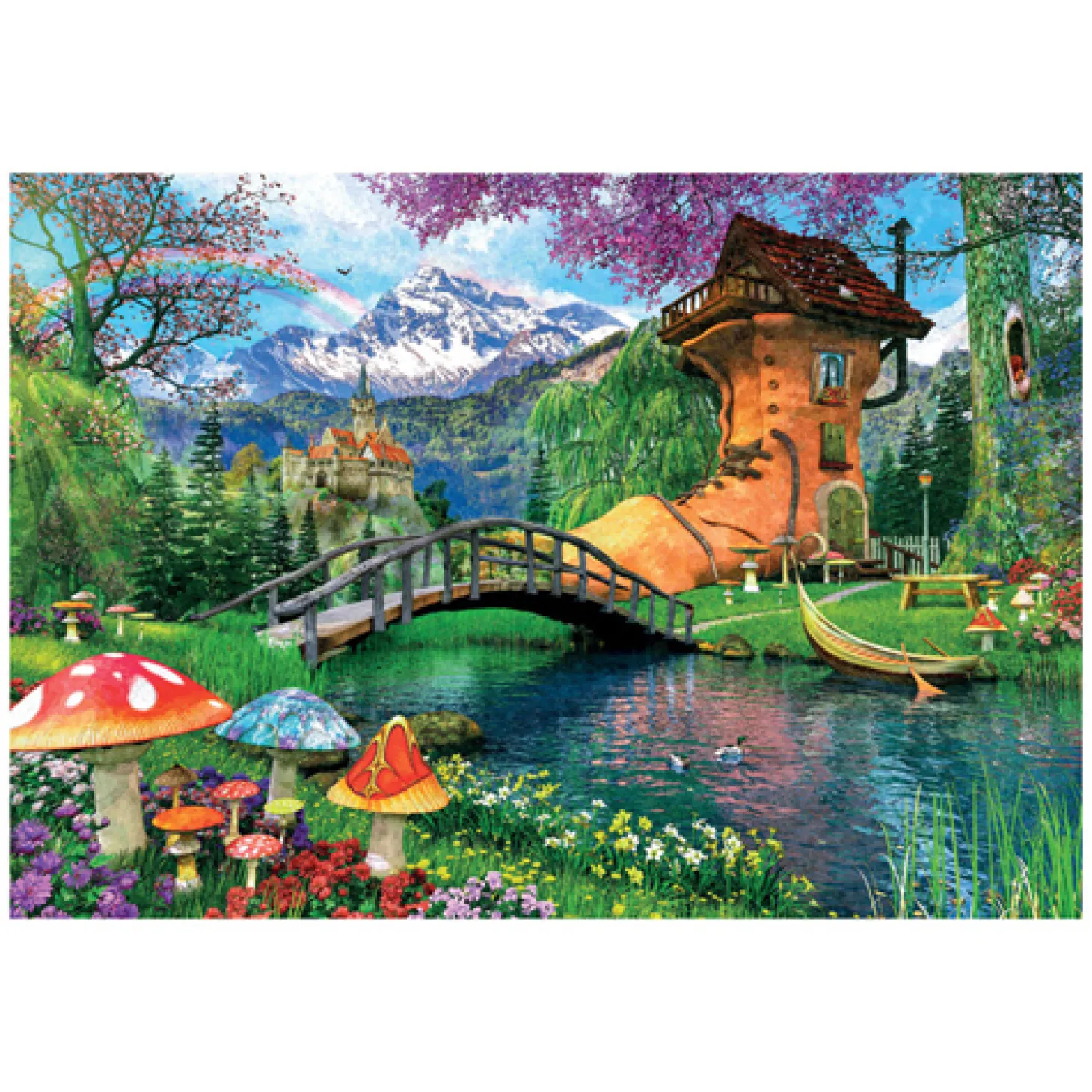Clementoni Legpuzzel The Old Shoe House, 500st.