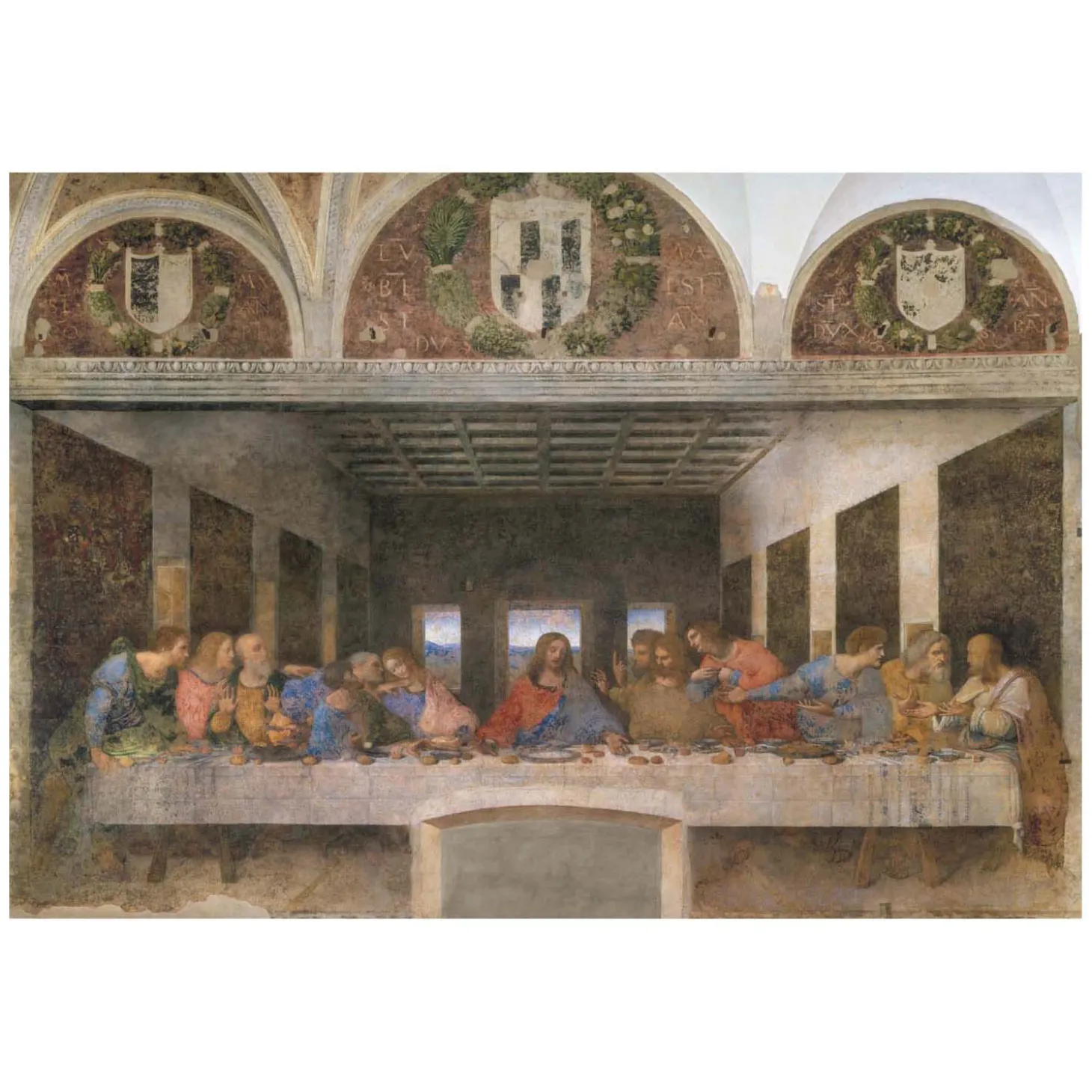 Clementoni Legpuzzel The Last Supper, 1000st.