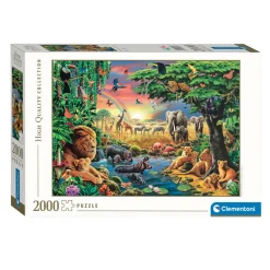 Clementoni Legpuzzel The African Gathering, 2000st.