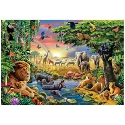 Clementoni Legpuzzel The African Gathering, 2000st.