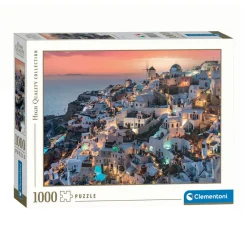 Clementoni Legpuzzel Tinten van Santorini, 1000st.