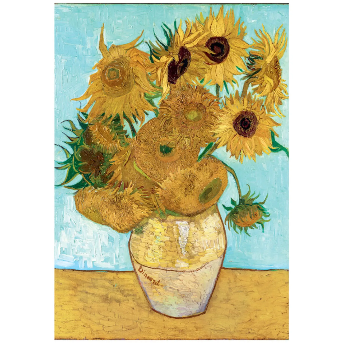 Clementoni Legpuzzel Van Gogh Sunflowers, 1000st.