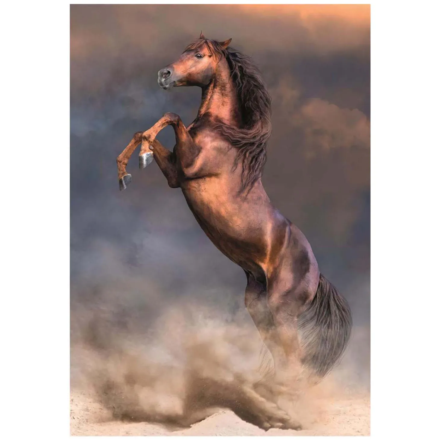 Clementoni Legpuzzel Wild Red Stallion, 500st.