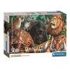 Clementoni Legpuzzel Wild Cats, 500st.
