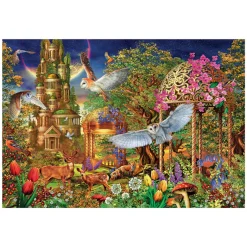 Clementoni Legpuzzel Woodland Fantasy Garden, 1500st.