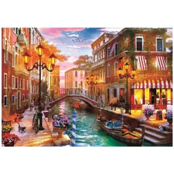 Clementoni Legpuzzel Zonsondergang Venetië, 500st.