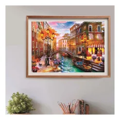 Clementoni Legpuzzel Zonsondergang Venetië, 500st.