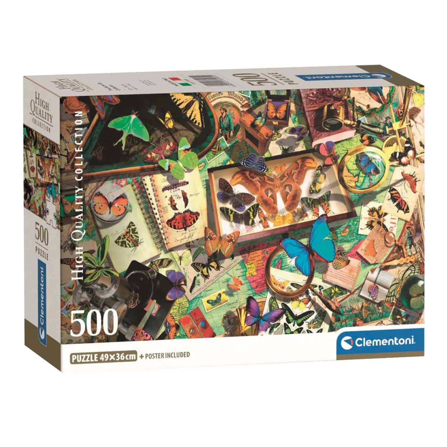 Clementoni Leguzzel De Vlinderverzamelaar, 500st.