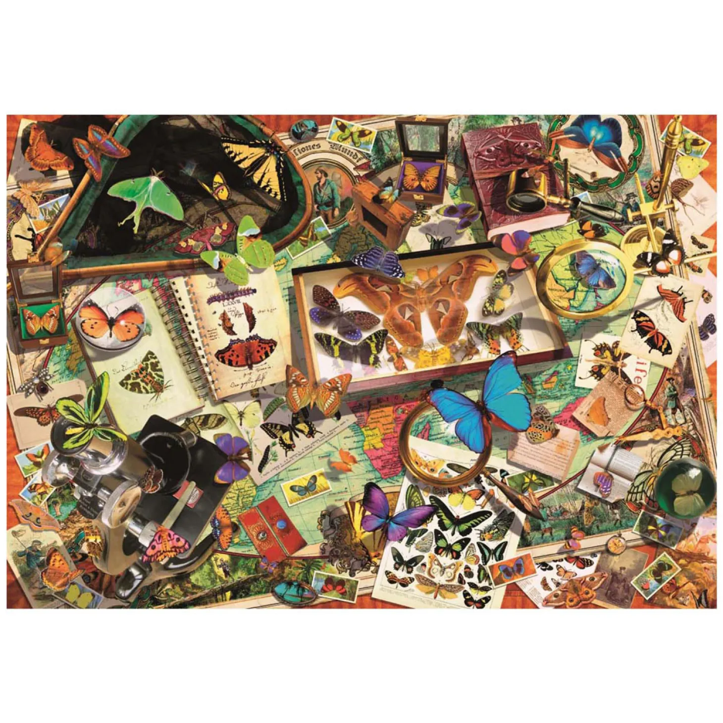 Clementoni Leguzzel De Vlinderverzamelaar, 500st.