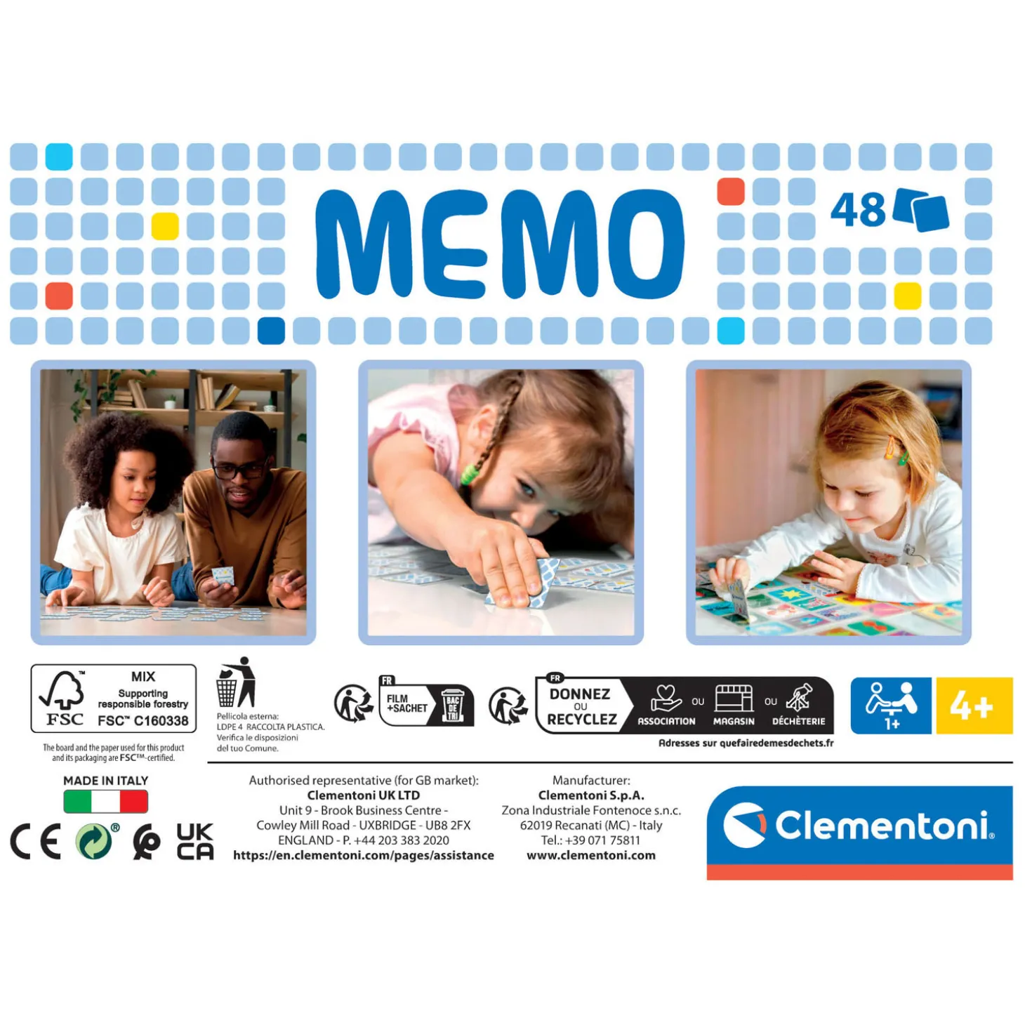 Clementoni Memospel Puppies