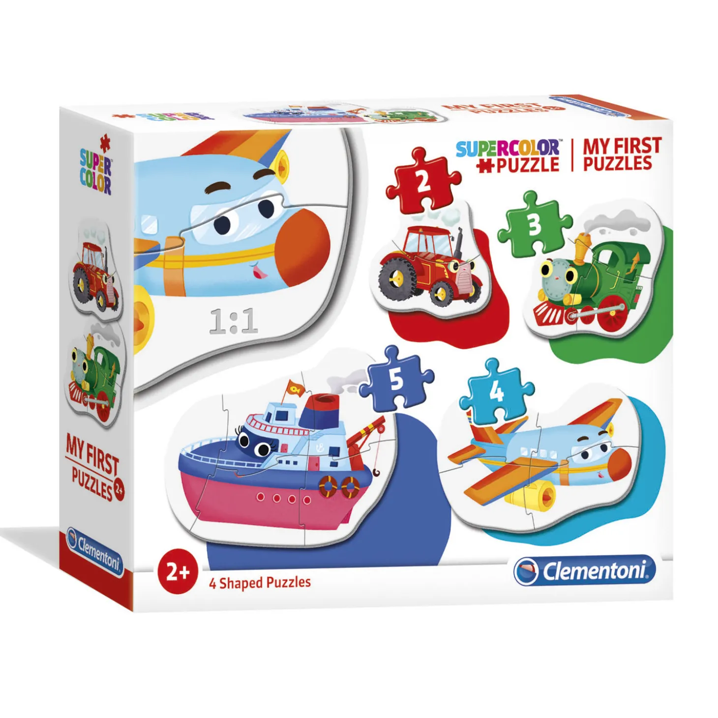 Clementoni Mijn Eerste Puzzels - Voertuigen