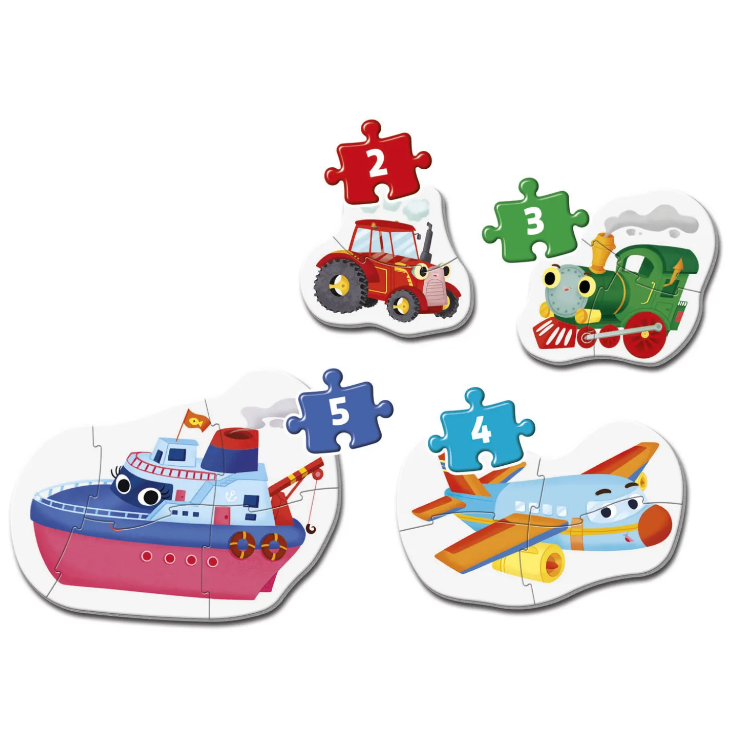 Clementoni Mijn Eerste Puzzels - Voertuigen