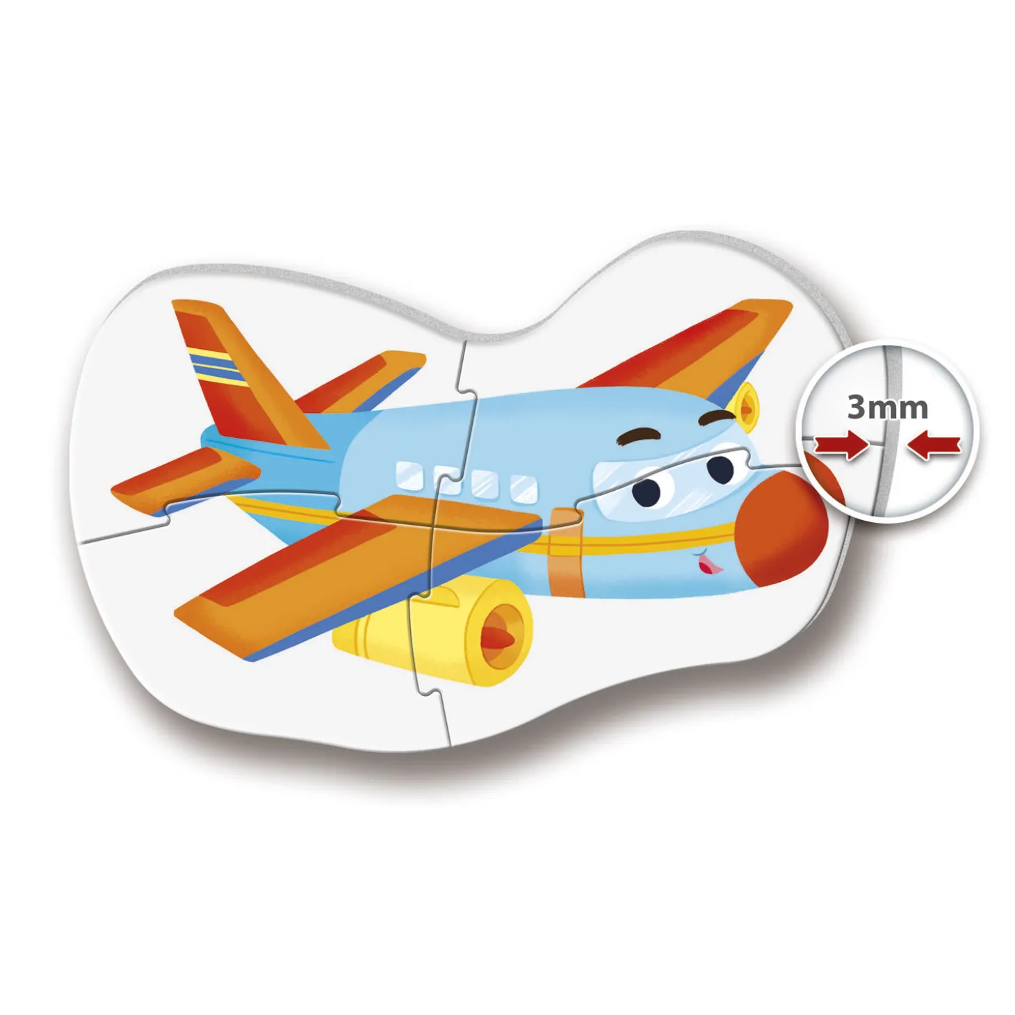 Clementoni Mijn Eerste Puzzels - Voertuigen