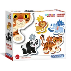 Clementoni Mijn Eerste Puzzels - Wilde Dieren