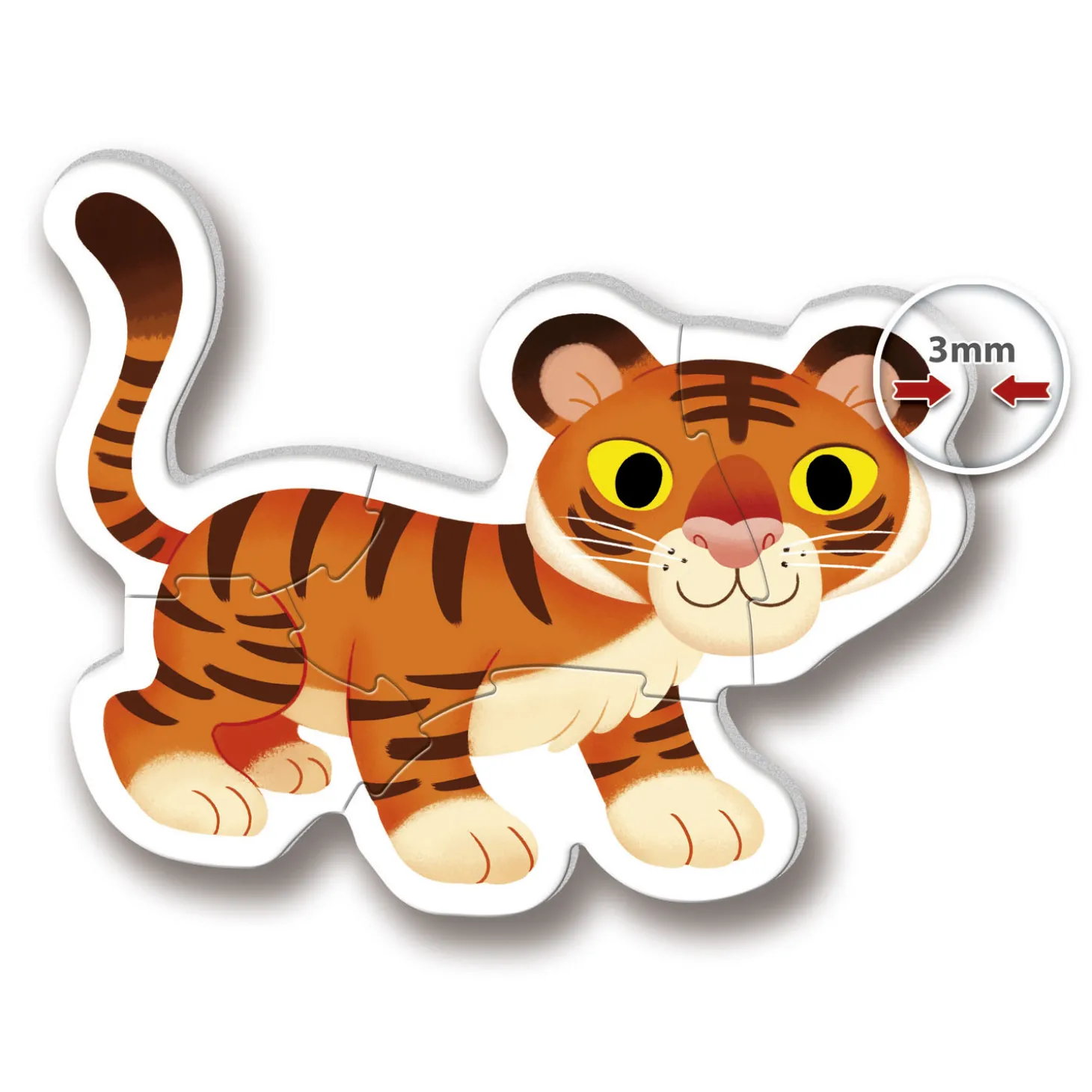 Clementoni Mijn Eerste Puzzels - Wilde Dieren