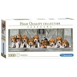 Clementoni Panorama Puzzel Beagles, 1000st.