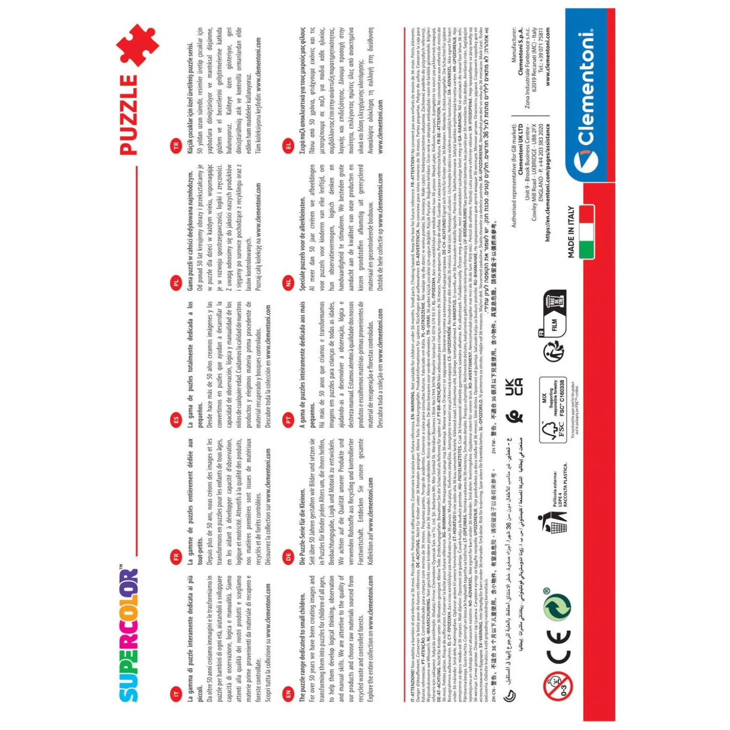 Clementoni Puzzel - PAW Patrol, 104st.