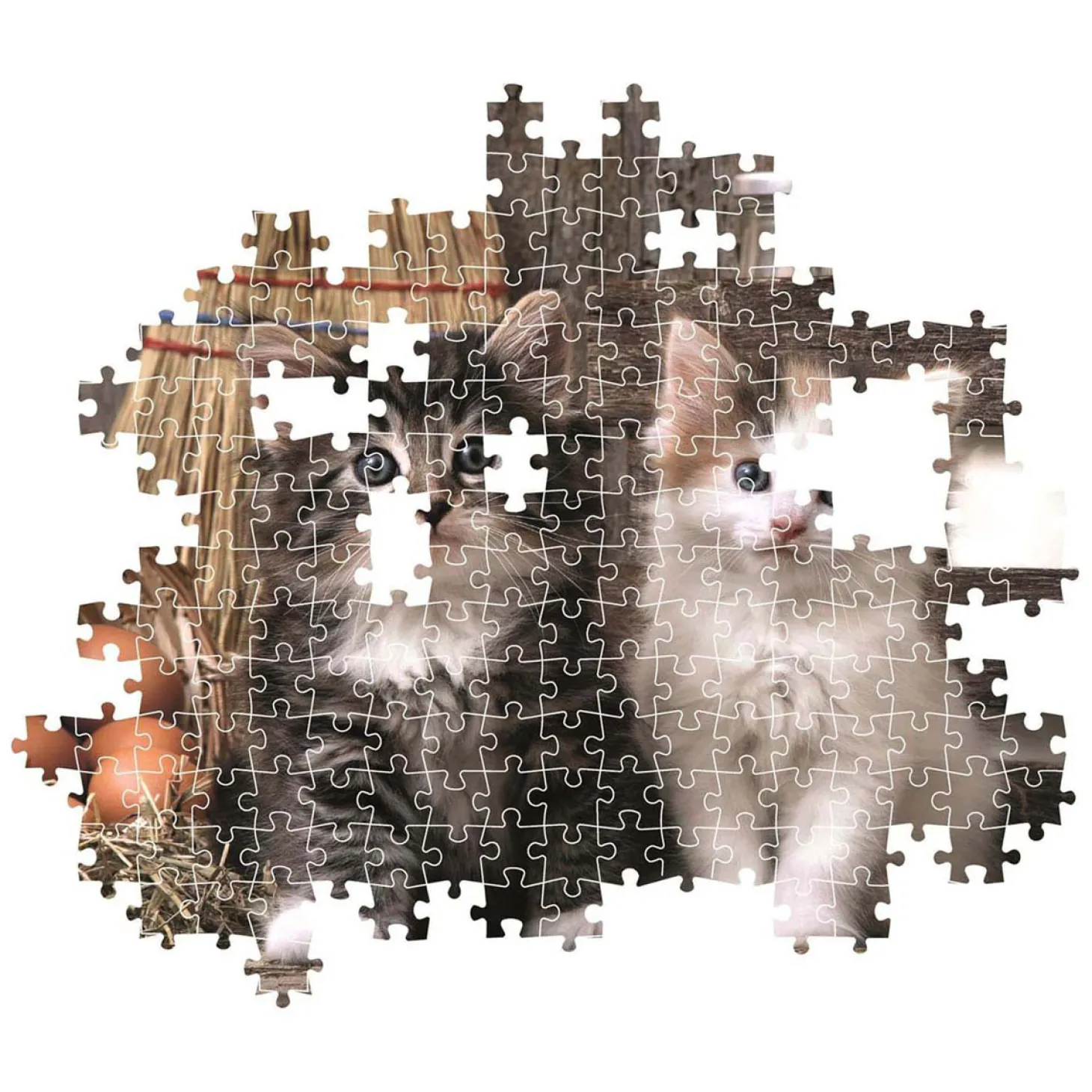Clementoni Puzzel - Schattige Kittens, 1000st.