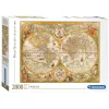 Clementoni Puzzel Antieke Wereldkaart, 2000st.
