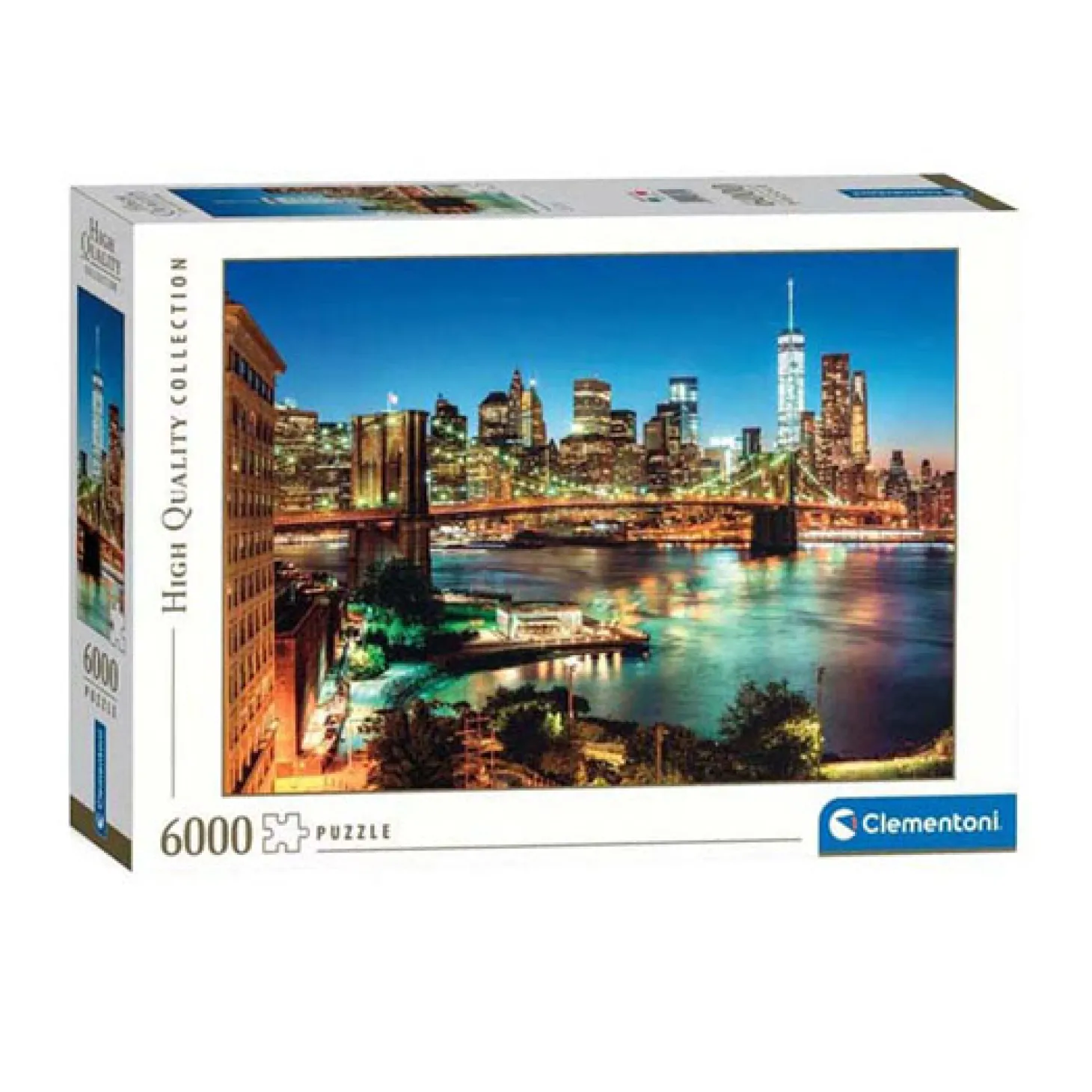 Clementoni Puzzel Brooklyn Bridge Lights, 6000st.