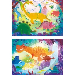 Clementoni Puzzel Grappige Dino's, 2x20st.