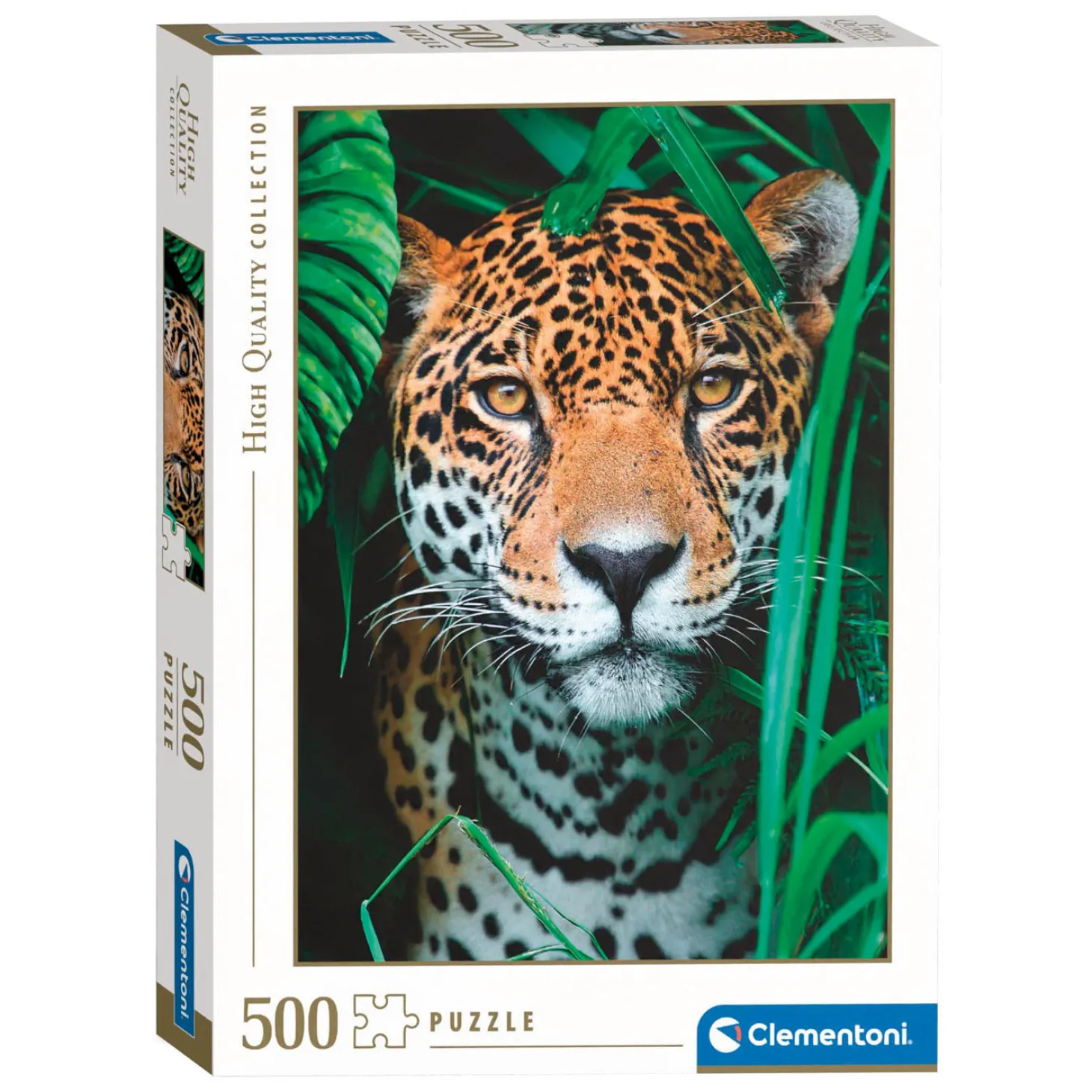 Clementoni Puzzel Jaguar in de Jungle, 500st.