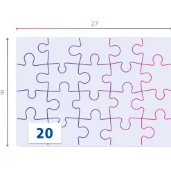 Clementoni Puzzel Peppa Pig, 2x20st.