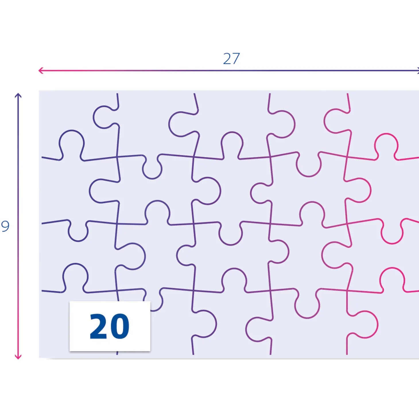 Clementoni Puzzel Peppa Pig, 2x20st.