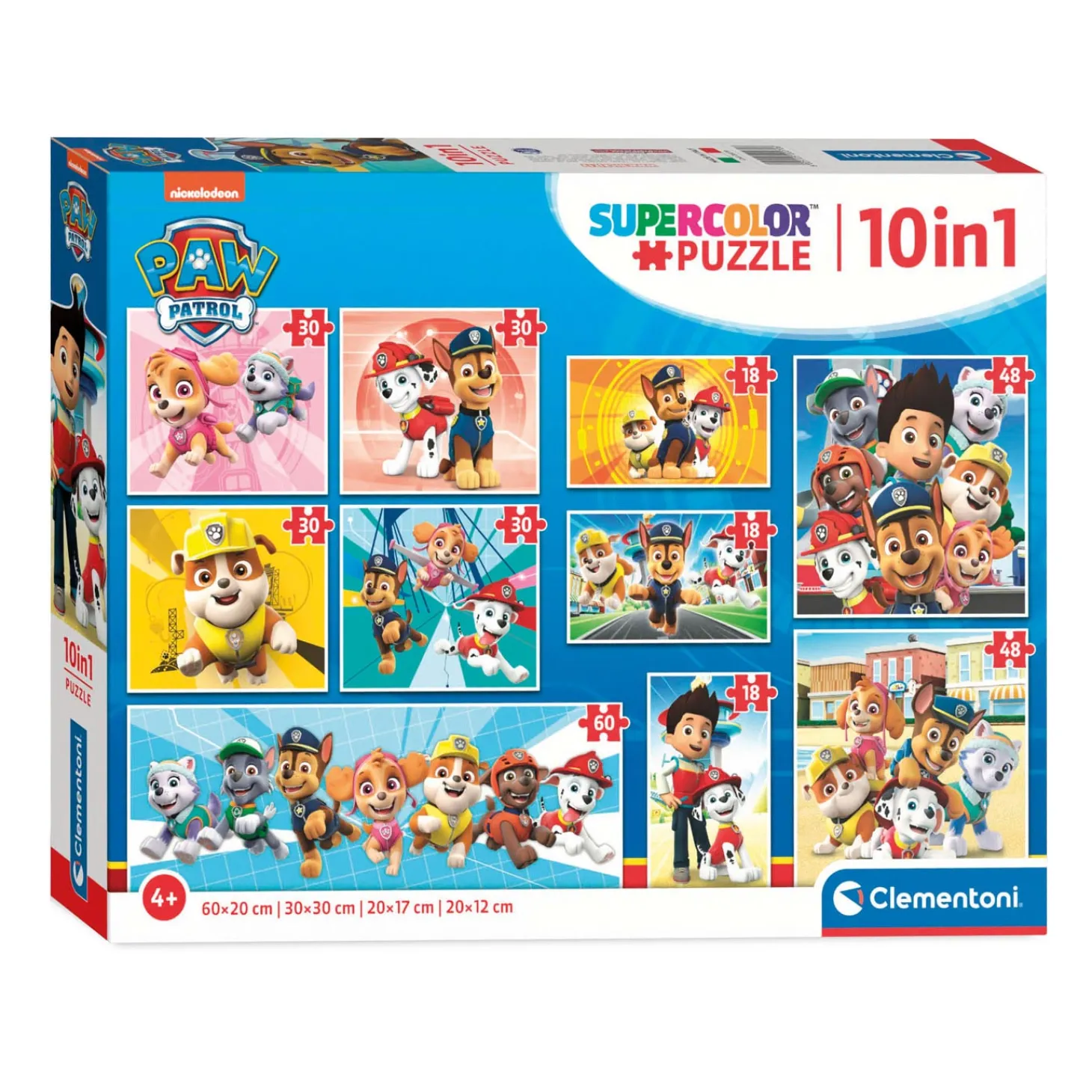 Clementoni Puzzels PAW Patrol, 10in1