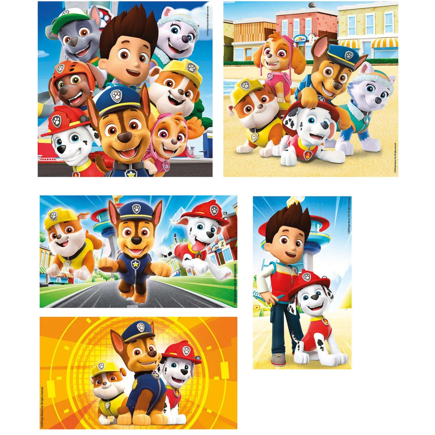 Clementoni Puzzels PAW Patrol, 10in1
