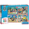 Clementoni Puzzels PAW Patrol, 4in1