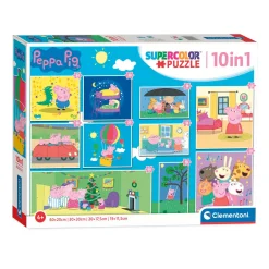 Clementoni Puzzels Peppa Pig, 10in1
