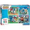 Clementoni Puzzels Sonic, 4in1