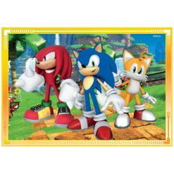 Clementoni Puzzels Sonic, 4in1